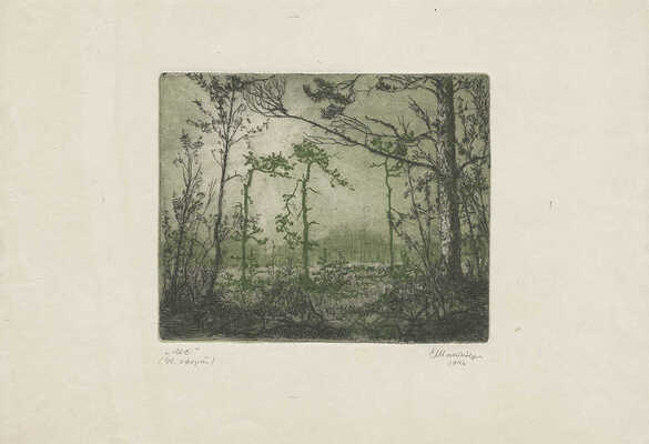 Штейнберг Сергей Максимилианович. Лес